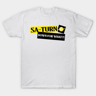 Partying - Sa-Turn Down for What?!! T-Shirt